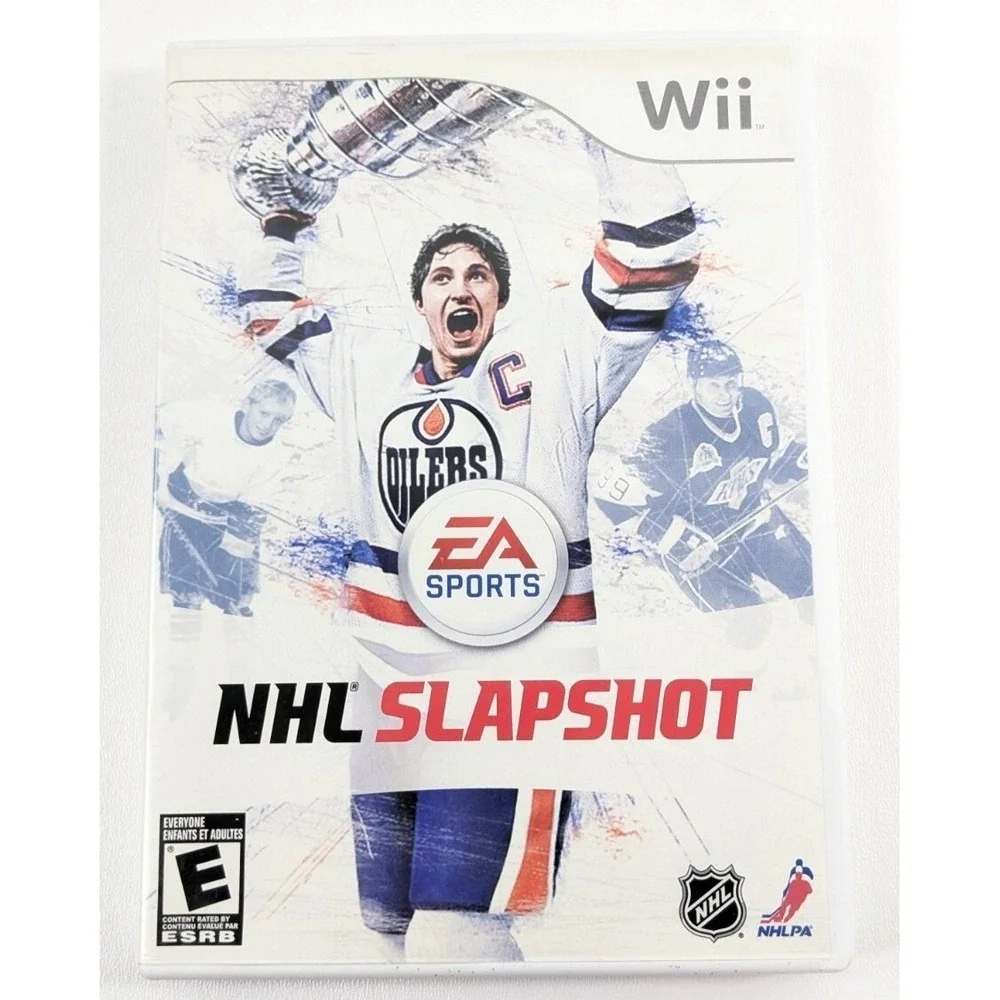 NHL Slapshot Nintendo Wii Game EA Sports Wayne Gretzky Complete CIB RVL-SHYE-USA